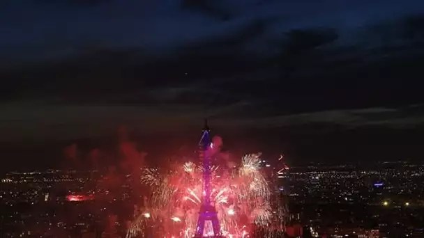 Les Parisiens paniquent après avoir entendu un feu d’artifice en pleine nuit !