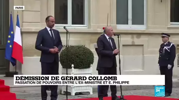 REPLAY - Démission de Gérard Collomb : passation de pouvoirs entre l''ex-ministre et E.Philippe