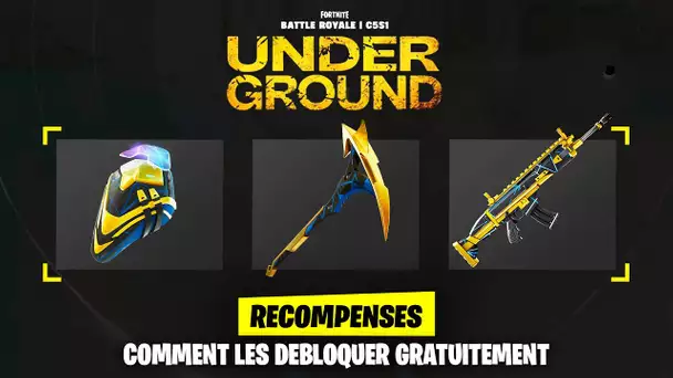 NOUVELLES RECOMPENSES GRATUITES POUR TOUT LE MONDE ! (FORTNITE CHAPITRE 5 SAISON 1)