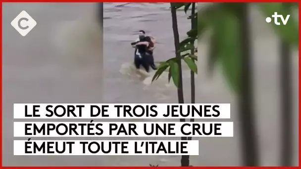 Trois jeunes emportés par une crue : l’Italie bouleversée - La Story - C à Vous - 04/06/2024