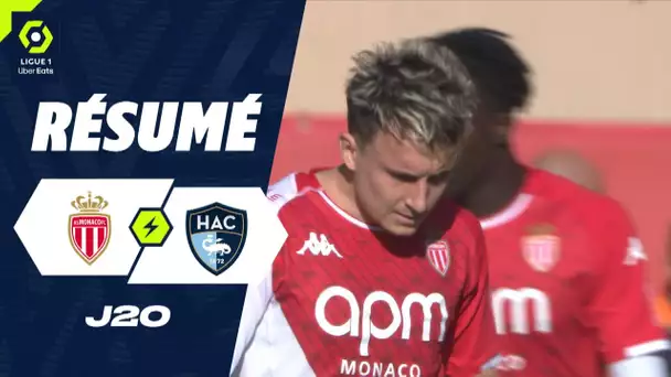 AS MONACO - HAVRE AC (1 - 1) - Résumé - (ASM - HAC) / 2023-2024