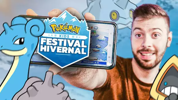 Ce JEU POKÉMON de NOËL disparaitra dans 1 MOIS ! - Pokémon Kids : Festival Hivernal
