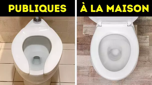 Pourquoi les Sièges des Toilettes Publiques ont la Forme d'un U