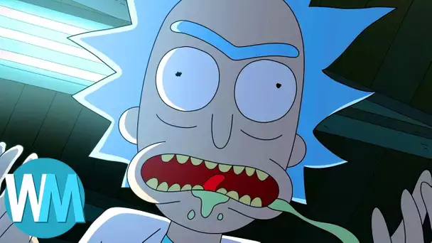 TOP 10 des MEILLEURS IMPROVISATIONS dans “RICK ET MORTY” !