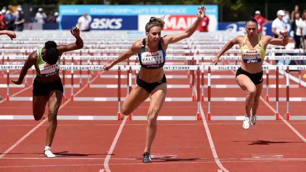 Saint-Etienne 2019 : Finale 100 m haies (Laura Valette en 12&#039;&#039;87)