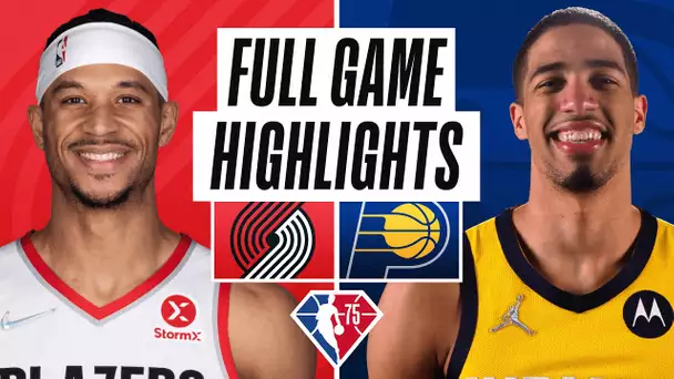 TRAIL BLAZERS at PACERS | FULL GAME HIGHLIGHTS | March 20, 2022