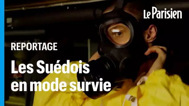 Masques à gaz, conserves, bougies… Ces Suédois se préparent à une attaque russe