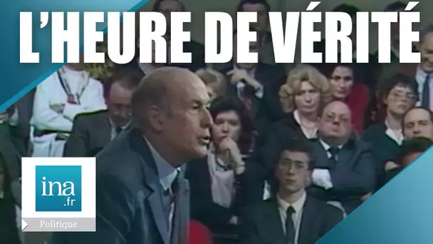 Valéry Giscard d'Estaing  dans L'Heure de Vérité | 29/01/1986 | Archive INA