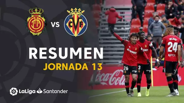 Resumen de RCD Mallorca vs Villarreal CF (3-1)