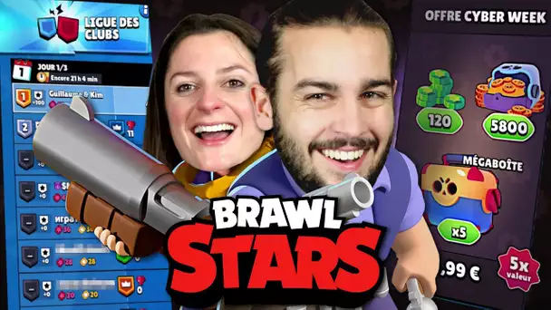 ON ACHETE LES OFFRES CYBER WEEK ET ON FAIT NOS PREMIERS MATCHS POUR LA LIGUE DES CLUB ! BRAWL STARS