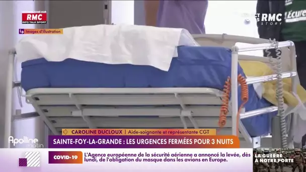 Gironde : les urgences de Sainte-Foy-la-Grande fermées pour trois nuits