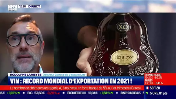 Rodolphe Lameyse (Vinexposium) : Record mondial d'exportation de vin en 2021 !