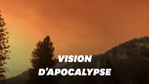 Les feux de Californie créent une ambiance apocalyptique au parc Yosemite