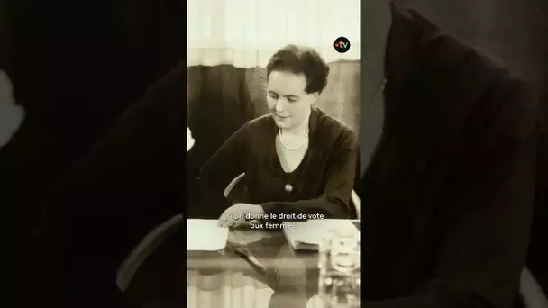80 ans du droit de vote des femmes : Louise Weiss, pionnière du #féminisme et de l'Europe ✊