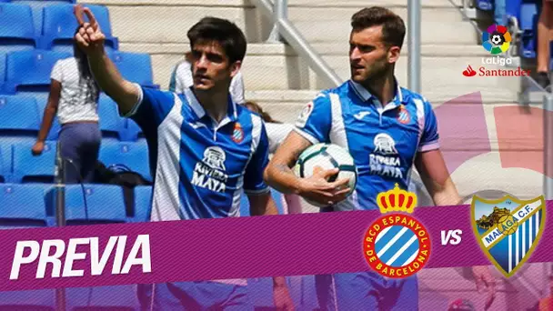 Previa RCD Espanyol vs Málaga CF
