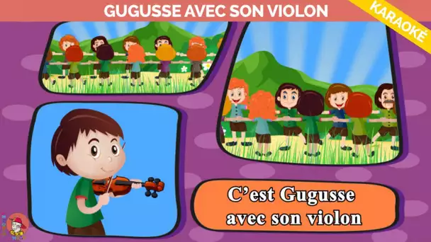 Le monde d&#039;Hugo - Gugusse avec son violon - Version Karaoke