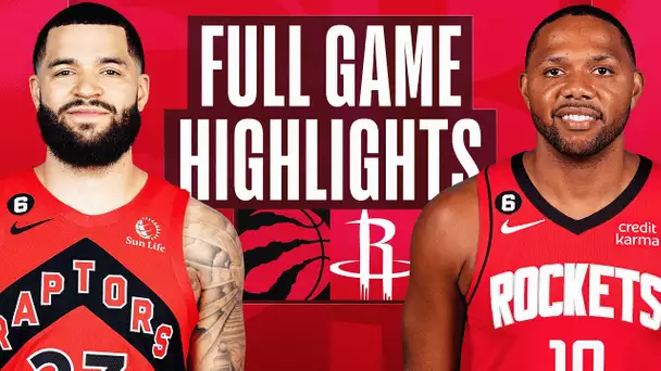 RAPTORS at ROCKETS | FULL GAME HIGHLIGHTS | February 3, 2023