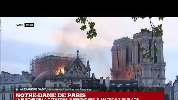 "C'est une véritable tragédie" : Incendie de la cathédrale Notre-Dame de Paris