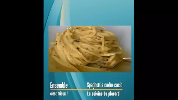 #RecetteConfinement 13 : Spaghettis carbo-cacio 🍝