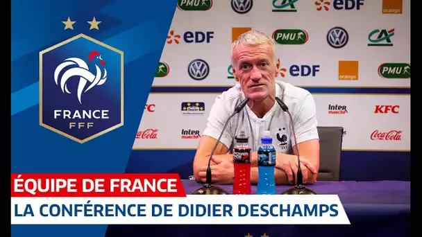 L'annonce de liste et la conférence de presse de Didier Deschamps en replay I Equipe de France 2019