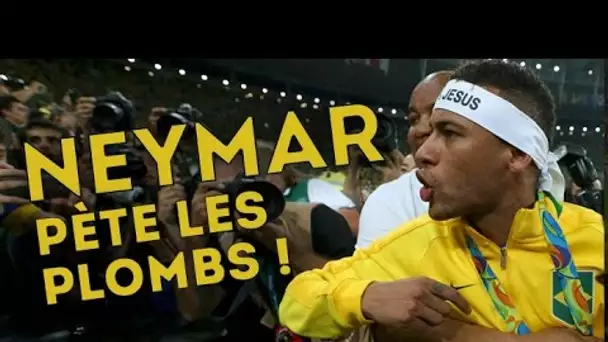 Neymar pète les plombs contre un supporter... | JO 2016, Brésil-Allemagne