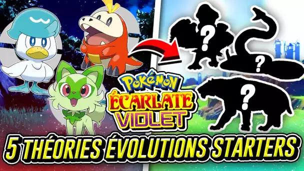 Pokémon Écarlate & Violet : Les Evolutions des Starters ❗❗ (9G)