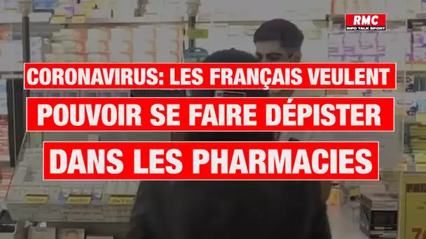 Coronavirus: 94% des Français veulent pouvoir faire un test sanguin en pharmacie