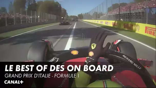 Le best of des On Board - Grand Prix d'Italie - F1