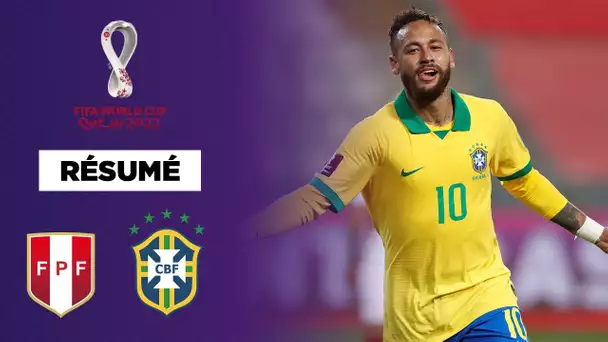 Résumé : Le triplé de Neymar offre la victoire au Brésil face au Pérou