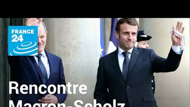 Emmanuel Macron et le chancelier Olaf Scholz, une vision ambitieuse de l'Europe • FRANCE 24