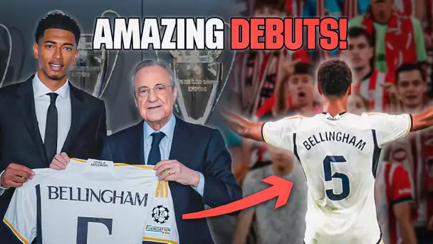 ¡Los MEJORES GOLES en su DEBUT! | BELLINGHAM, SAMU OMORODION, MARC GUIU...