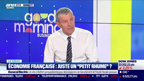 Le débat : Juste un "petit rhume" de l'économie française ?