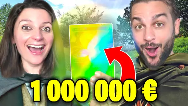 0,00003% DE CHANCE DE PACKER UNE CARTE A 1 MILLION D'EUROS ! MTG x LOTR