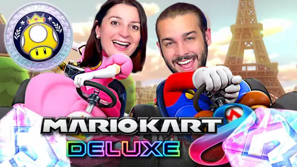 ON DECOUVRE LES NOUVELLES COURSES DU DLC MARIO KART 8 DELUXE : COUPE TURBO DOREE !