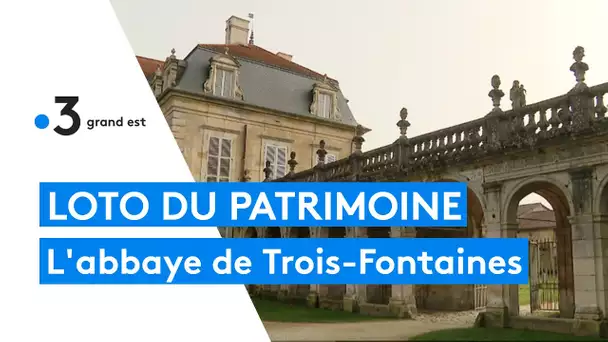 L'abbaye de Trois-Fontaines parmi les 101 monuments sélectionnés pour le Loto du Patrimoine 2020
