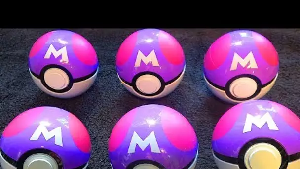 Ouverture de 6 MASTERBALL POKEMON ! Des Pokeball DU JAPON !