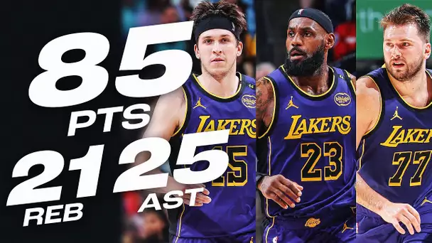 Luka, LeBron & Reaves Combine For 85 PTS In Memphis 👀 | March 29, 2025