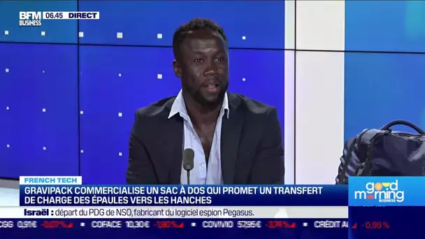 Bacary Sagna (Gravipack) : Le sac à dos qui transfert sa chargevers les hanches