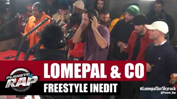 Lomepal - Freestyle inédit avec Prince Waly, Di Meh & Slimka, Laylow, Fixpen Sill et Vladimir Cauche