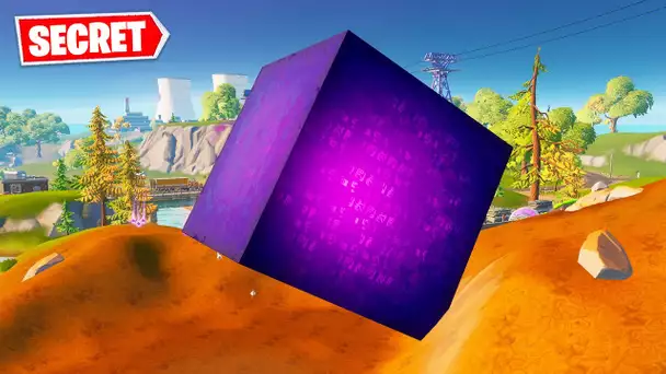 TOUS LES CUBES BOUGENT ET SE METTENT EN PLACE ! (FORTNITE SECRET SAISON 8)