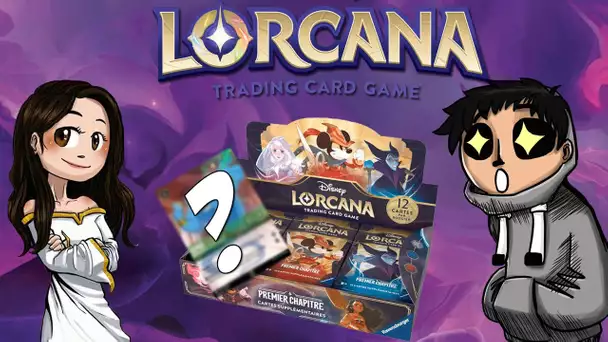 DISNEY LORCANA CHAPITRE 1 🌟 | FIRST PRINT | UNE ENCHANTÉE ? 🤩 ft @MsBgirl45