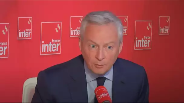 Bruno Le Maire : "Un ISF vert qui toucherait 10% des contribuables, je dis non"