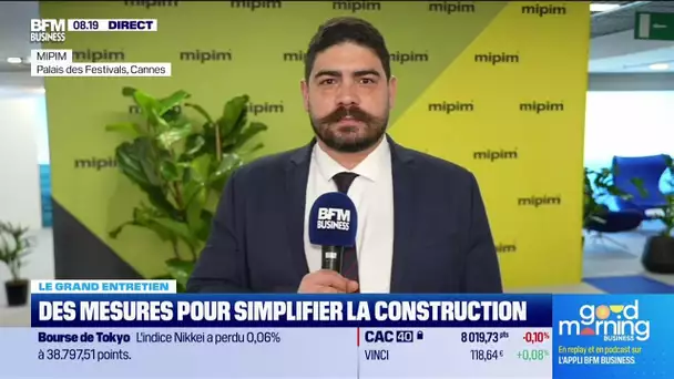 Guillaume Kasbarian (Ministre du Logement) : Des mesures pour simplifier la construction