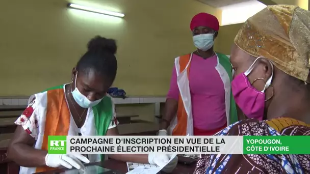 Côte d'Ivoire : campagne d'inscription en vue de la prochaine élection présidentielle