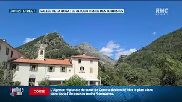 Alpes Maritimes : le retour timide des touristes dans les vallées, touchées par la tempête Alex