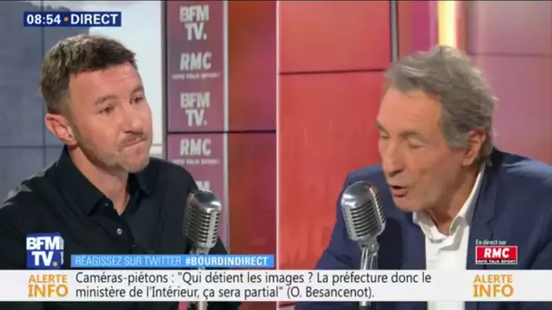 Olivier Besancenot porte-parole du NPA est l&#039;invité de Jean-Jacques Bourdin à 8h30