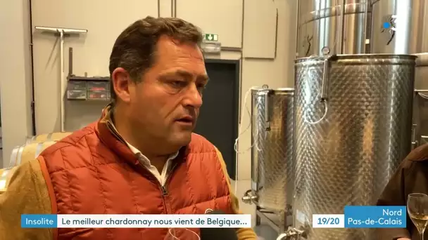 Le meilleur chardonnay du monde est à Quévy en Belgique.