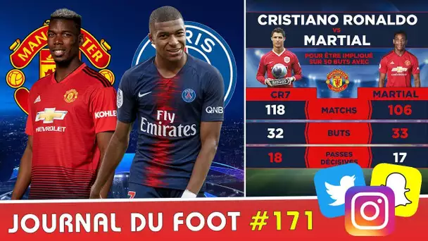 MARTIAL fait mieux que Cristiano RONALDO, votre prono pour Manchester United - PSG ?