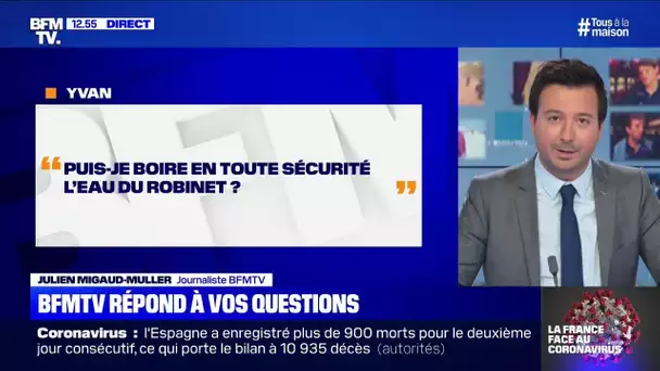 Puis-je boire en toute sécurité l'eau du robinet ? BFMTV répond à vos questions