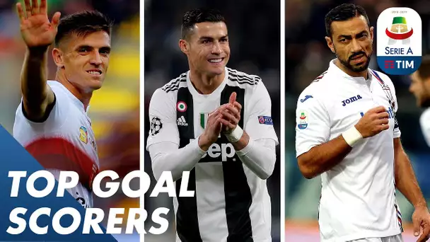Ronaldo,  Piątek or Quagliarella - Who Will Be Top Scorer? | Battle for the Capocannoniere | Serie A